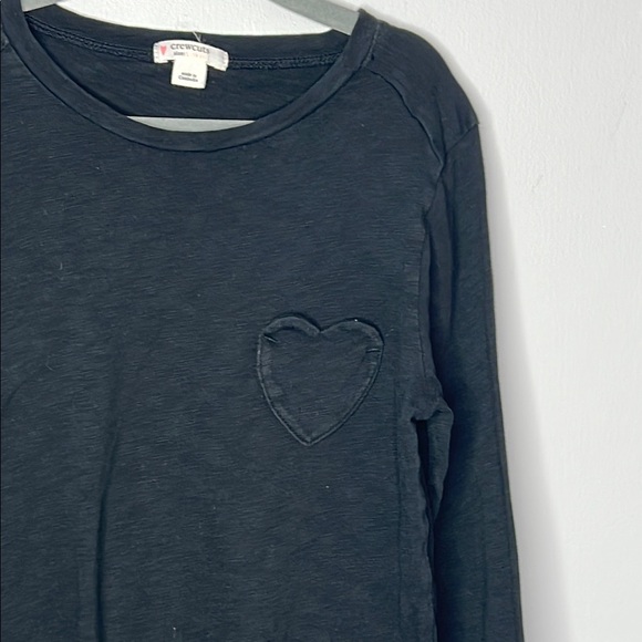 Crewcuts Lot of 3 Long Sleeve T Shirts Gray Red and Black Girls Size 10/11 (L) - Picture 7 of 16